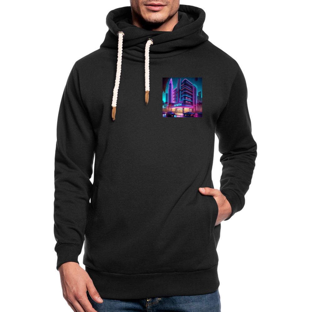 Cyber girls hoodie - black