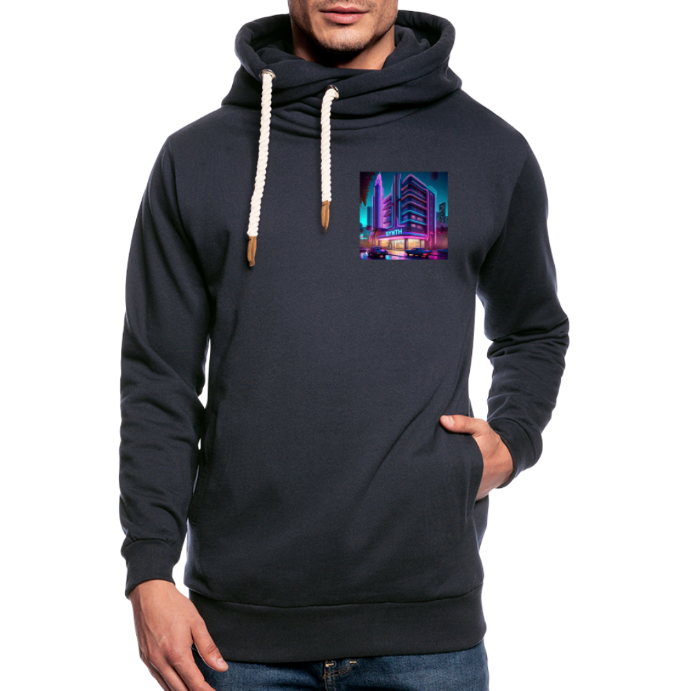 Cyber girls hoodie - navy