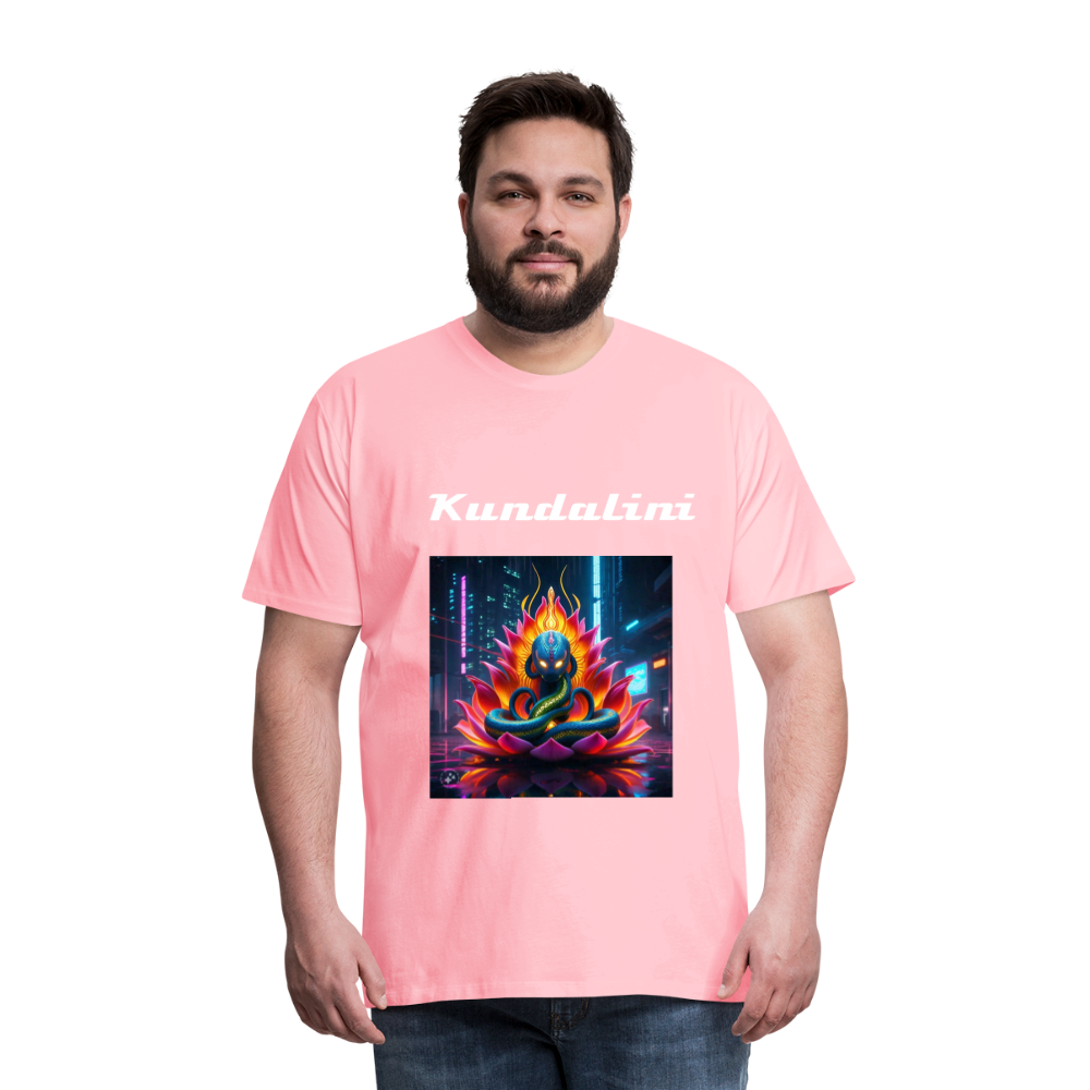 kundalini Lotus Serpent shirt - pink