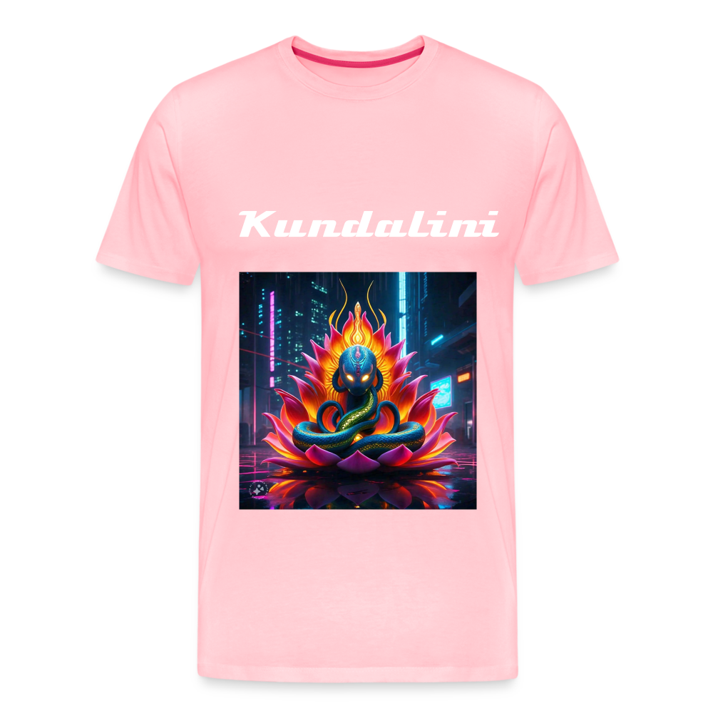 kundalini Lotus Serpent shirt - pink