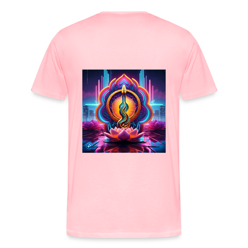 kundalini Lotus Serpent shirt - pink