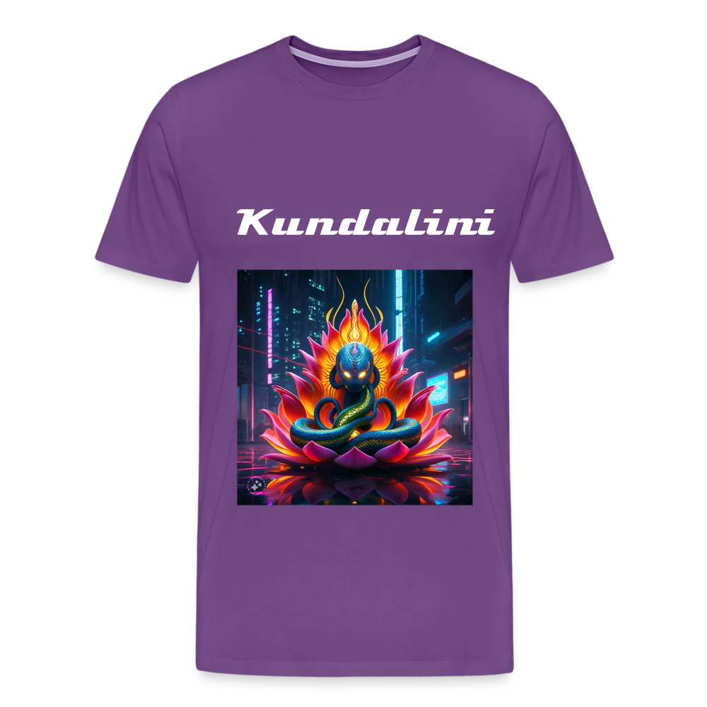 kundalini Lotus Serpent shirt - purple