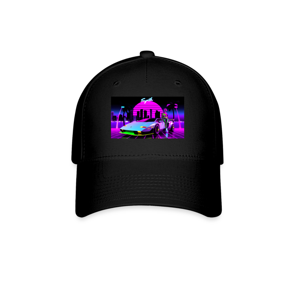 Synth Cap Lambo Baddie - black